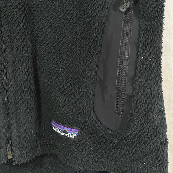 Patagonia Women’s Retro Pile Fleece Vest – Black – Size M – Full Zip - Picture 3 of 4
